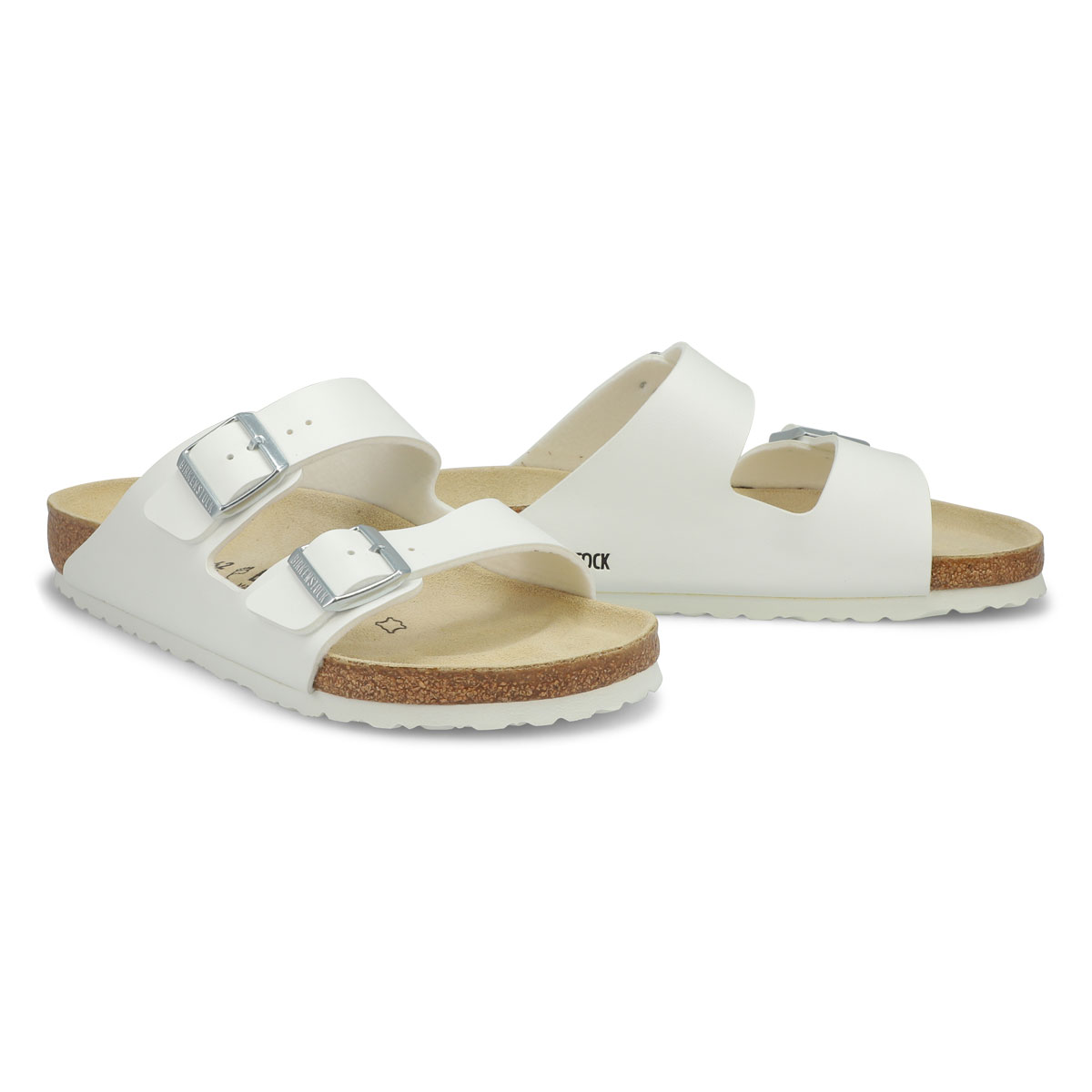birkenstock 2 strap brown